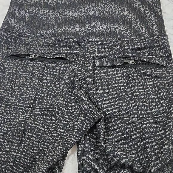 Athleta Womens Size XXS Delancey Textured Tight Black Grey new without tags - Picture 8 of 8